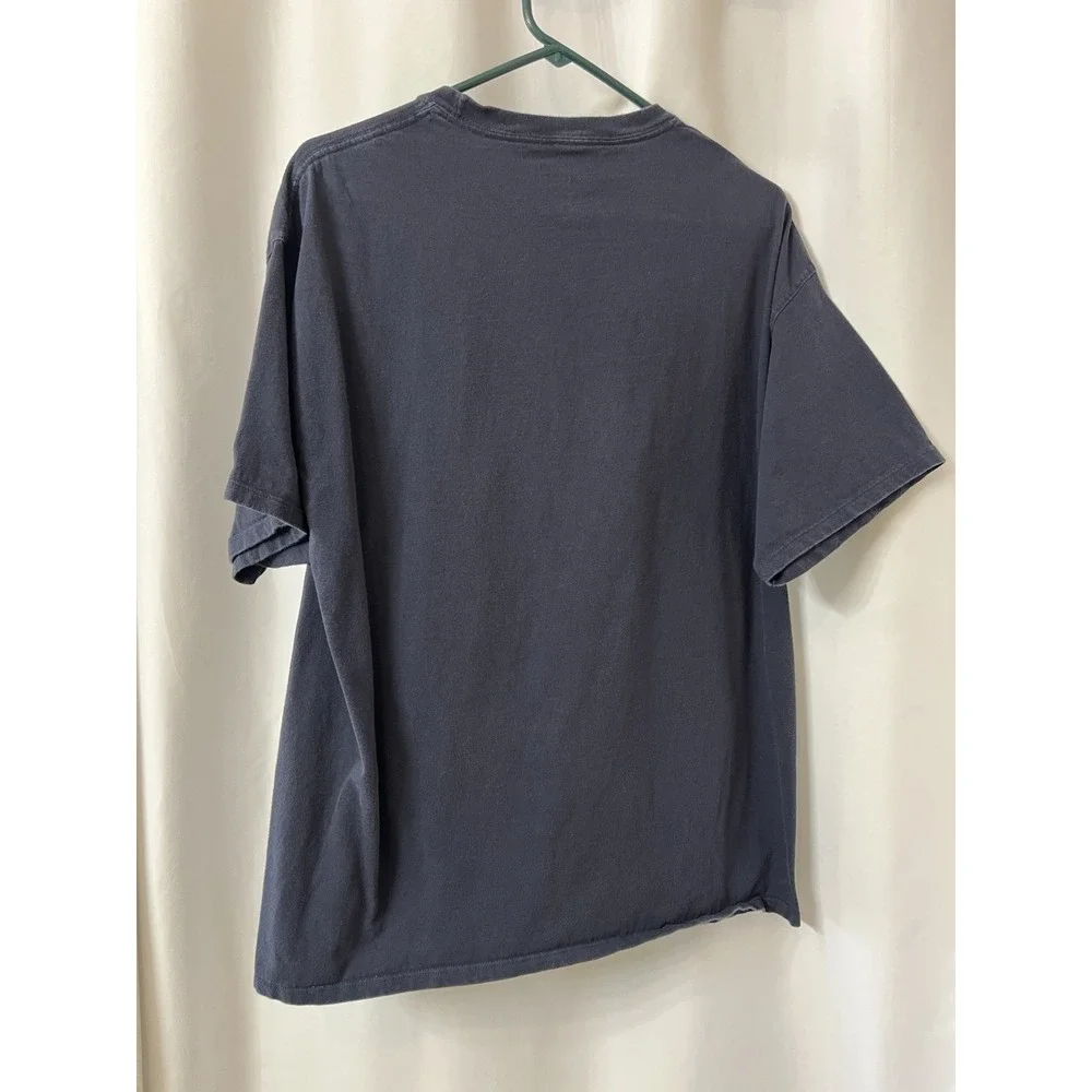 Champion Men's T-Shirt XL Navy Blue Sports Athletic Tee‎  (D9)